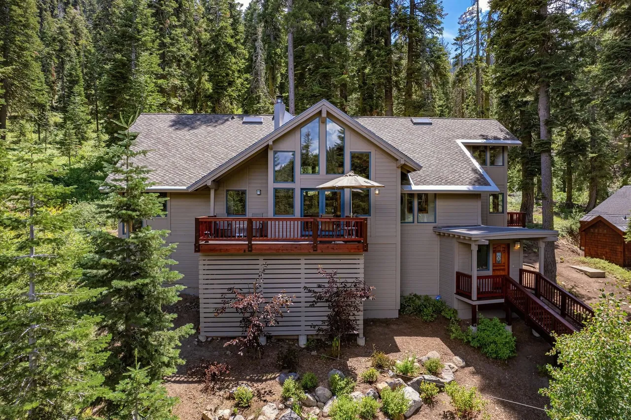 Front of chalet